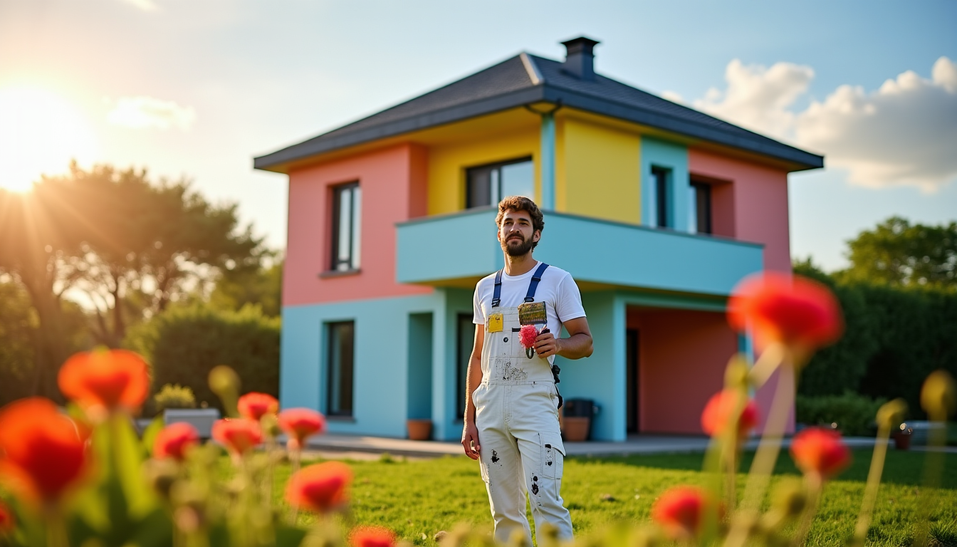 Maison neuve ou rénovation : trouver la bonne entreprise de peinture dans le Finistère