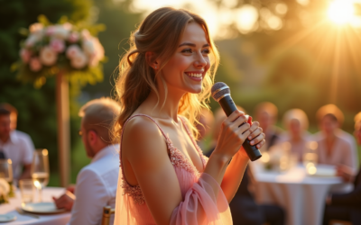 Chanteuse pour mariage : vivez un moment magique en musique