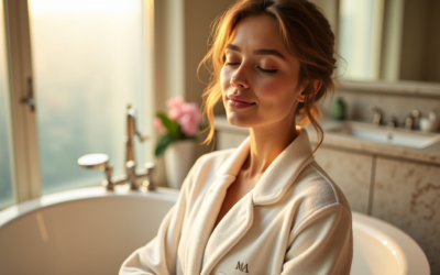 Peignoir personnalisé : faites le choix de la sérénité luxe